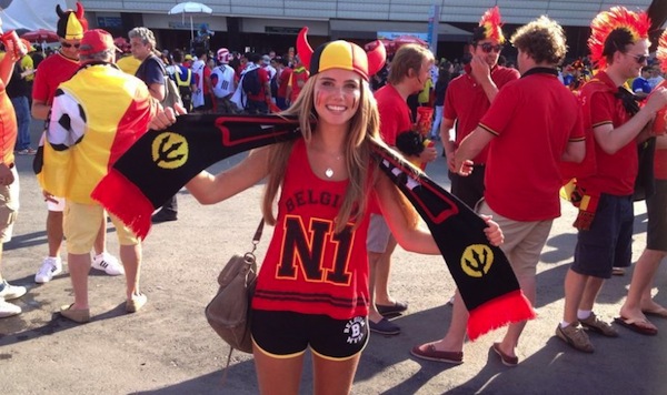 Hot World Cup Fan Lands Modeling Contract After Being Shown On TV During Game